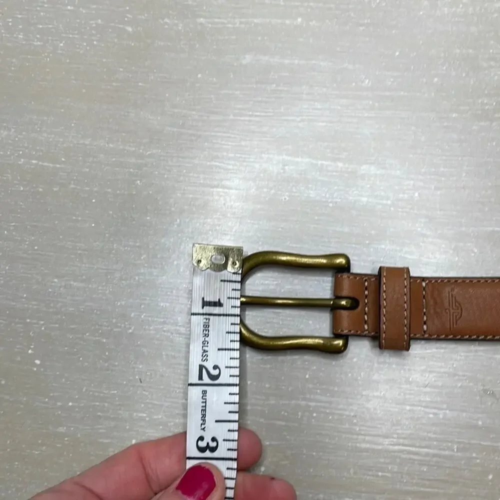 Vintage Dockers multicolor patchwork leather belt